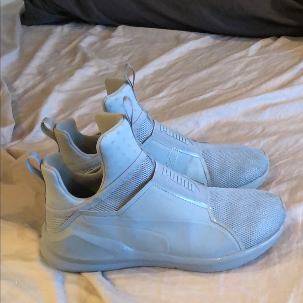 Grey Puma fierce high top